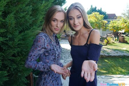 Pure Bliss Lesbian Fun VR scene — gallery photo 40